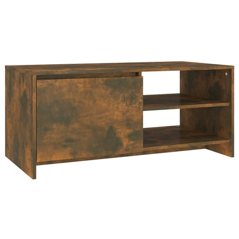 vidaXL Couchtisch Räuchereiche 102x50x45 cm Holzwerkstoff