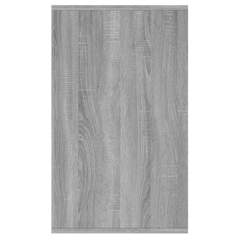 Sideboard Grau Sonoma 135x41x75 cm Holzwerkstoff