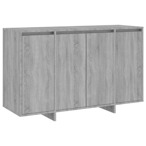 vidaXL Sideboard Grau Sonoma 120x41x75 cm Holzwerkstoff