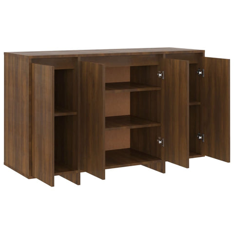 vidaXL Sideboard Braun Eichen-Optik 120x41x75 cm Holzwerkstoff