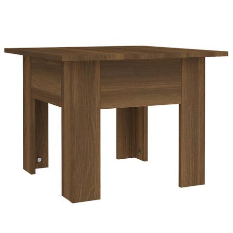 vidaXL Couchtisch Braun Eichen-Optik 55x55x42 cm Holzwerkstoff