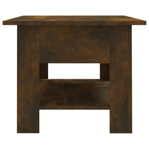 vidaXL Couchtisch Räuchereiche 102x55x42 cm Holzwerkstoff