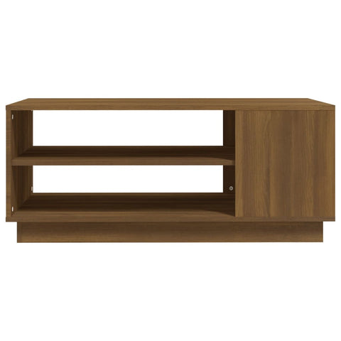 vidaXL Couchtisch Braun Eichen-Optik 102x55x43 cm Holzwerkstoff