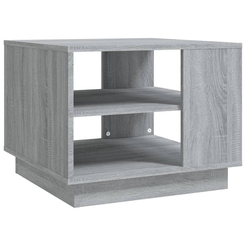 Couchtisch Grau Sonoma 55x55x43 cm Holzwerkstoff