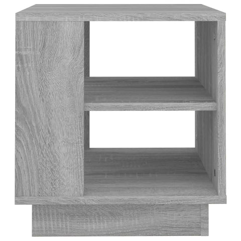 vidaXL Couchtisch Grau Sonoma 40x40x43 cm Holzwerkstoff