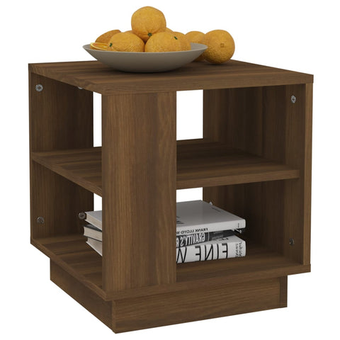 vidaXL Couchtisch Braun Eichen-Optik 40x40x43 cm Holzwerkstoff