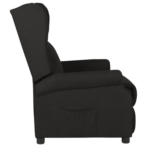 vidaXL Relaxsessel Schwarz Stoff