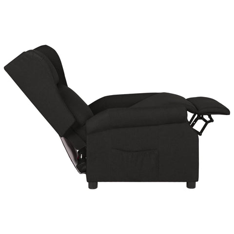 vidaXL Relaxsessel Schwarz Stoff