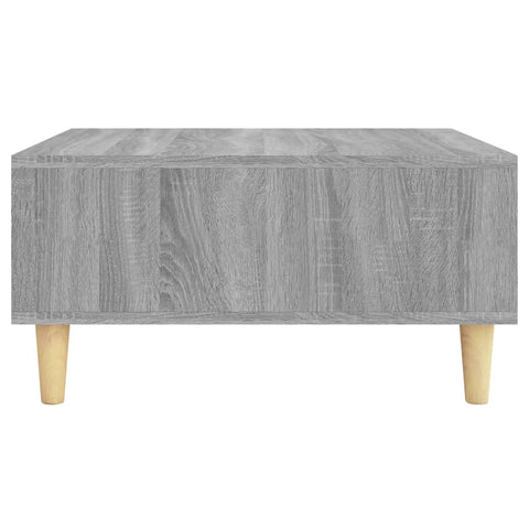 vidaXL Couchtisch Grau Sonoma 60x60x30 cm Holzwerkstoff