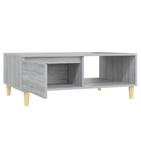 vidaXL Couchtisch Grau Sonoma 90x60x35 cm Holzwerkstoff