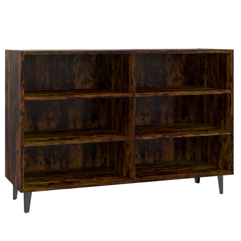 vidaXL Sideboard Räuchereiche 103,5x35x70 cm Holzwerkstoff