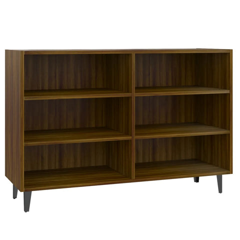 vidaXL Sideboard Braun Eichen-Optik 103,5x35x70 cm Holzwerkstoff