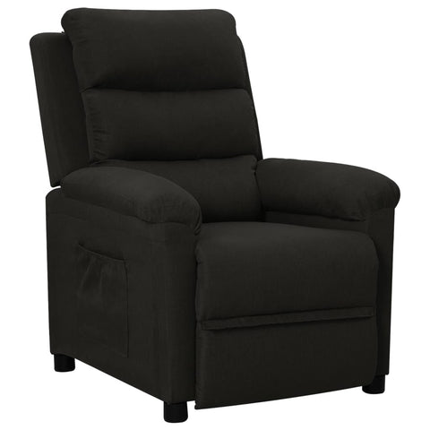 vidaXL Relaxsessel Schwarz Stoff