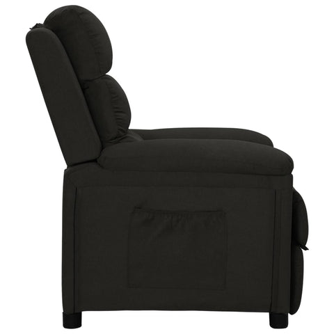 vidaXL Relaxsessel Schwarz Stoff