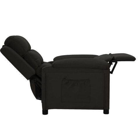 vidaXL Relaxsessel Schwarz Stoff