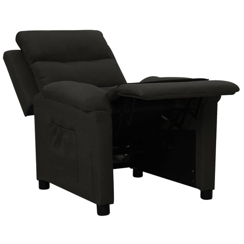 vidaXL Relaxsessel Schwarz Stoff