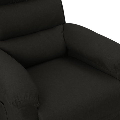 vidaXL Relaxsessel Schwarz Stoff