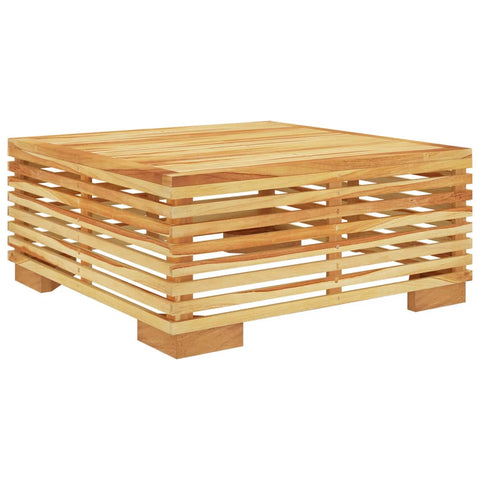 vidaXL Garten-Couchtisch 69,5x69,5x31 cm Massivholz Teak