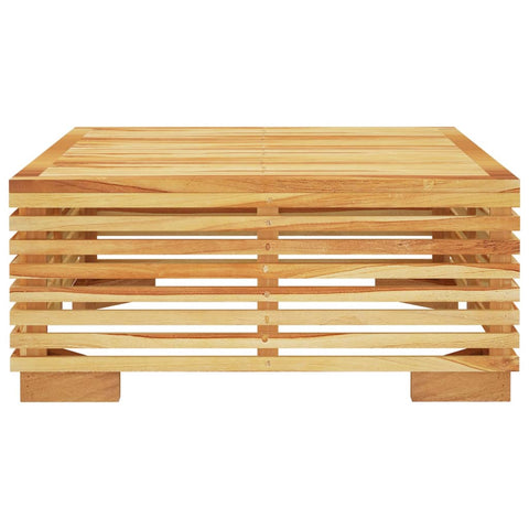 vidaXL Garten-Couchtisch 69,5x69,5x31 cm Massivholz Teak