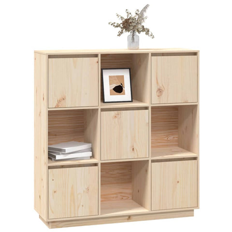 vidaXL Highboard 110,5x35x117 cm Massivholz Kiefer