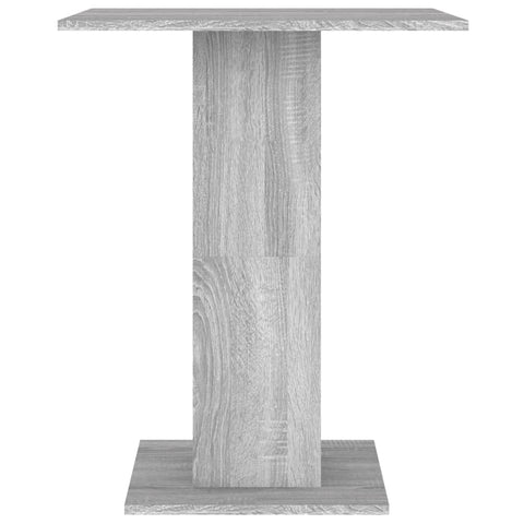 vidaXL Bistrotisch Grau Sonoma 60x60x75 cm Holzwerkstoff