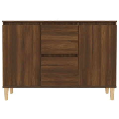 vidaXL Sideboard Braun Eichen-Optik 103,5x35x70 cm Holzwerkstoff