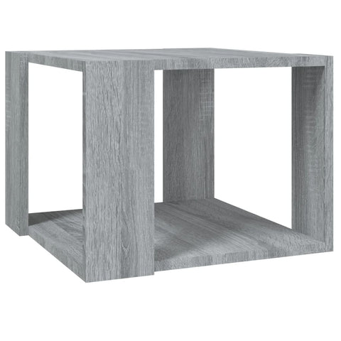 vidaXL Couchtisch Grau Sonoma 40x40x30 cm Holzwerkstoff