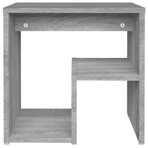 vidaXL Nachttisch Grau Sonoma 40x30x40 cm Holzwerkstoff