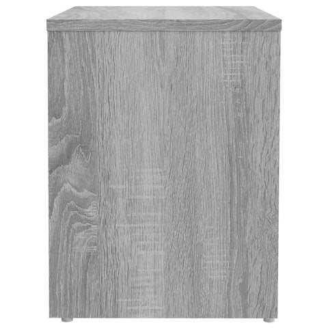 vidaXL Nachttische 2 Stk. Grau Sonoma 40x30x40 cm Holzwerkstoff