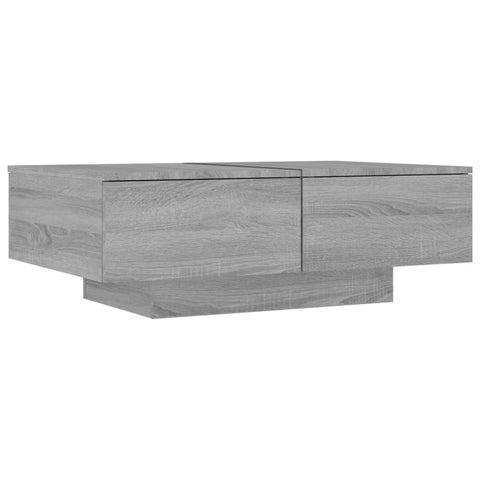 vidaXL Couchtisch Grau Sonoma 90x60x31 cm Holzwerkstoff