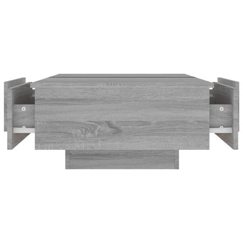 vidaXL Couchtisch Grau Sonoma 90x60x31 cm Holzwerkstoff