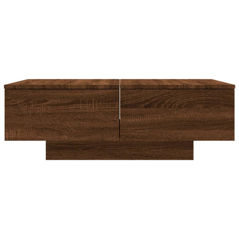 vidaXL Couchtisch Braun Eichen-Optik 90x60x31 cm Holzwerkstoff