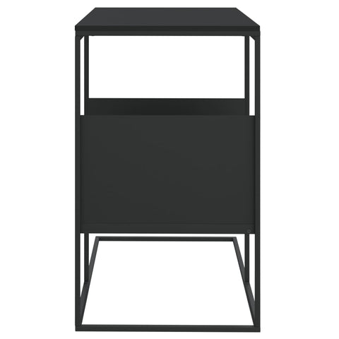 vidaXL Beistelltisch Schwarz 55x36x59,5 cm Holzwerkstoff