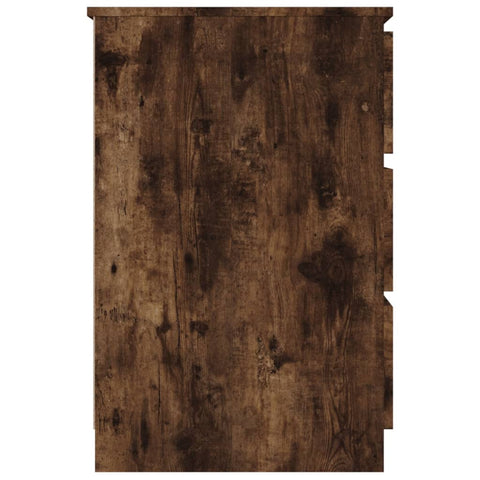 vidaXL Schreibtisch Räuchereiche 140x50x77 cm Holzwerkstoff