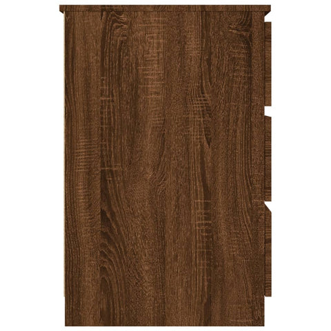 vidaXL Schreibtisch Braun Eichen-Optik 140x50x77 cm Holzwerkstoff