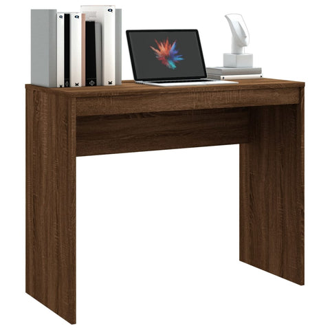 vidaXL Schreibtisch Braun Eichen-Optik 90x40x72 cm Holzwerkstoff