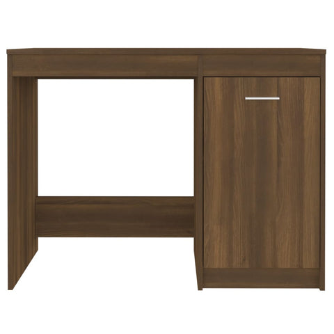 vidaXL Schreibtisch Braun Eichen-Optik 100x50x76 cm Holzwerkstoff