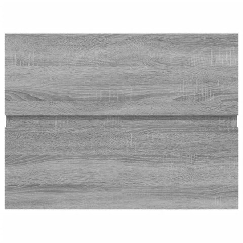 vidaXL Waschbeckenunterschrank Grau Sonoma 60x38,5x45 cm Holzwerkstoff