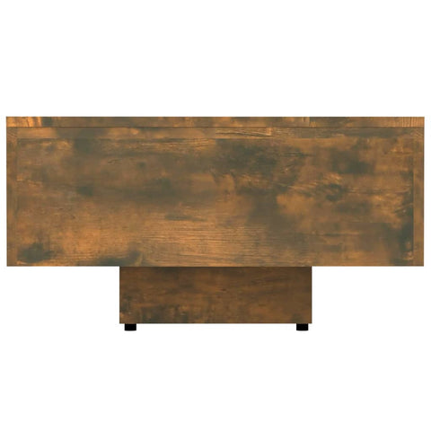 vidaXL Couchtisch Räuchereiche 100x49,5x31 cm Holzwerkstoff