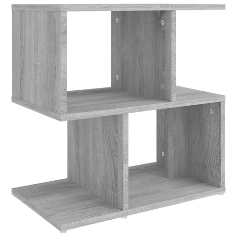 vidaXL Nachttisch Grau Sonoma 50x30x51,5 cm Holzwerkstoff