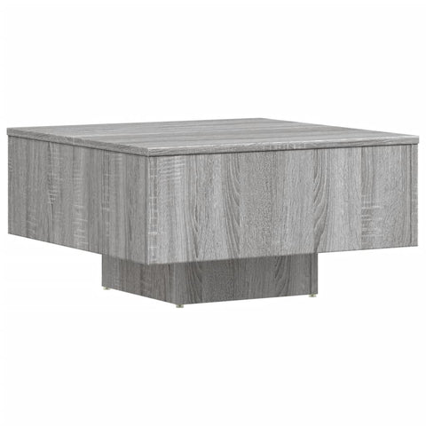 vidaXL Couchtisch Grau Sonoma 60x60x31,5 cm Holzwerkstoff