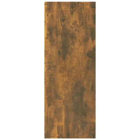 vidaXL Konsolentisch Räuchereiche 78x30x80 cm Holzwerkstoff