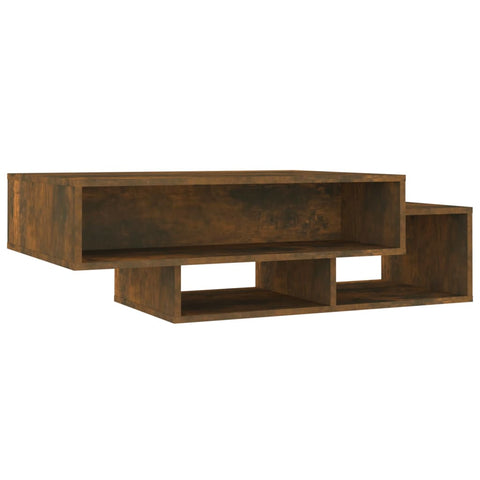 vidaXL Couchtisch Räuchereiche 105x55x32 cm Holzwerkstoff