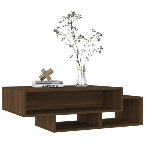 vidaXL Couchtisch Braun Eichen-Optik 105x55x32 cm Holzwerkstoff