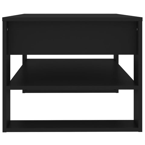 vidaXL Couchtisch Schwarz 102x55x45 cm Holzwerkstoff