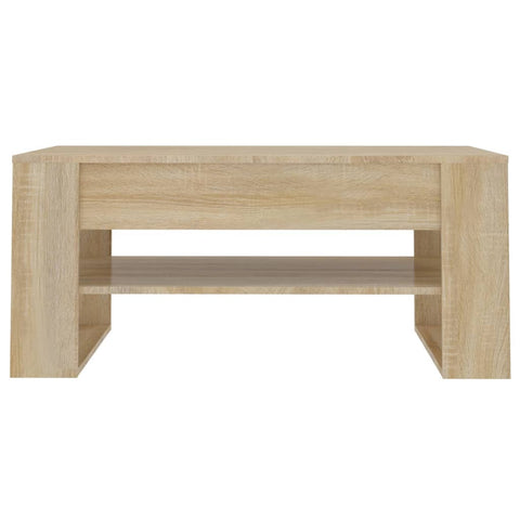 vidaXL Couchtisch Sonoma-Eiche 102x55x45 cm Holzwerkstoff