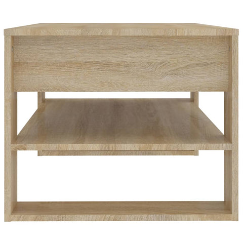 vidaXL Couchtisch Sonoma-Eiche 102x55x45 cm Holzwerkstoff