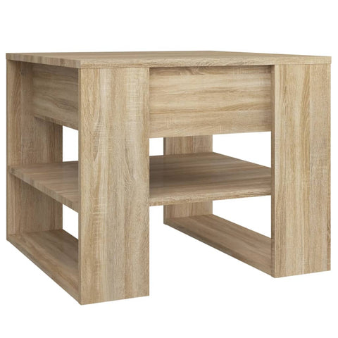 vidaXL Couchtisch Sonoma-Eiche 55,5x55x45 cm Holzwerkstoff