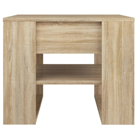 vidaXL Couchtisch Sonoma-Eiche 55,5x55x45 cm Holzwerkstoff