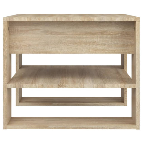 vidaXL Couchtisch Sonoma-Eiche 55,5x55x45 cm Holzwerkstoff